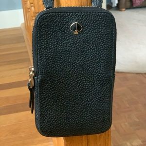 Kate Spade Polly leather phone crossbody bag